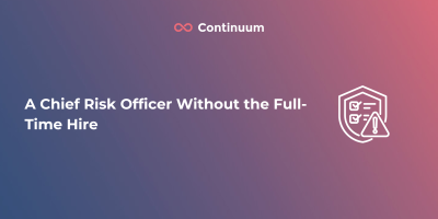 A Chief Risk Officer Without the Full-Time Hire